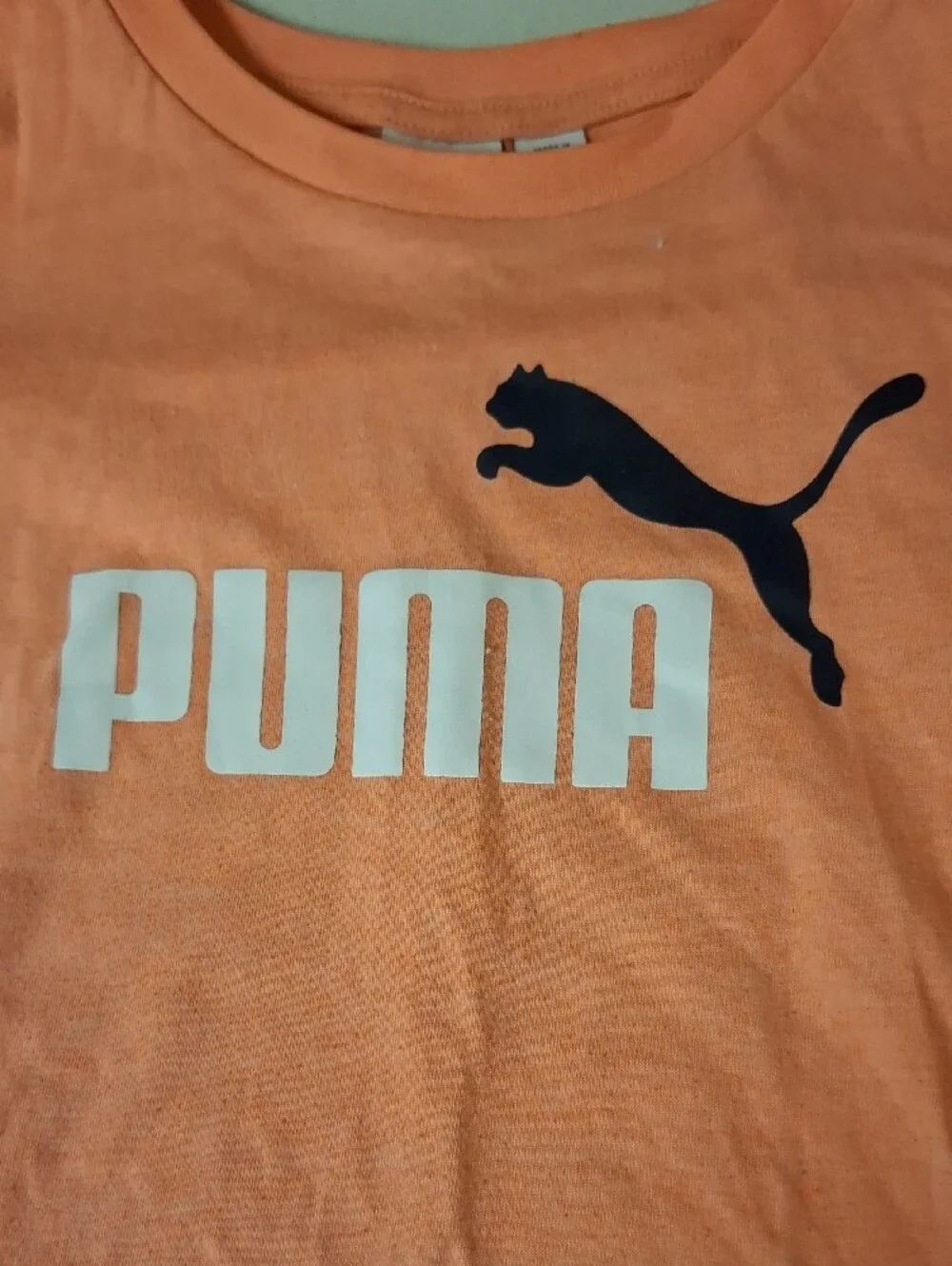 Puma Kids Matching Set Orange and Navy - Picture 3 of 9